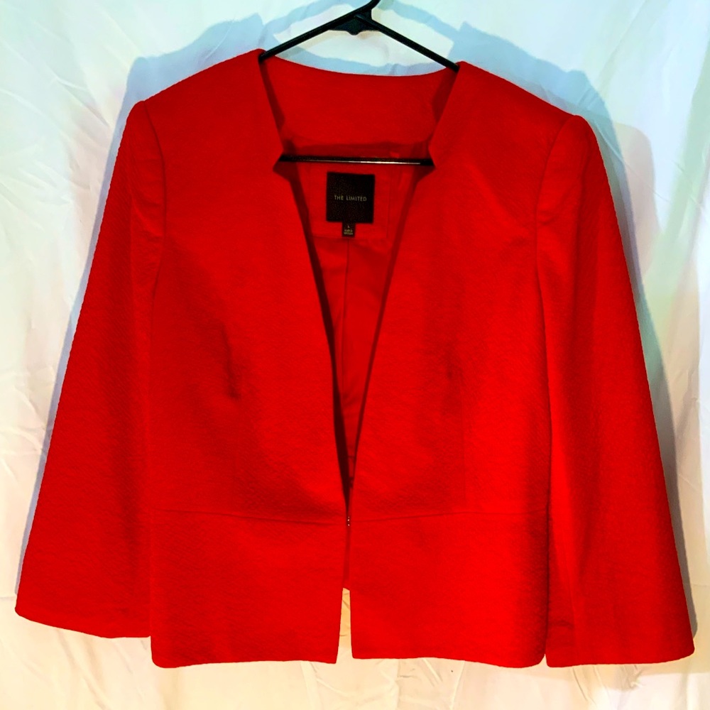 Red The Limited jacket, size L
